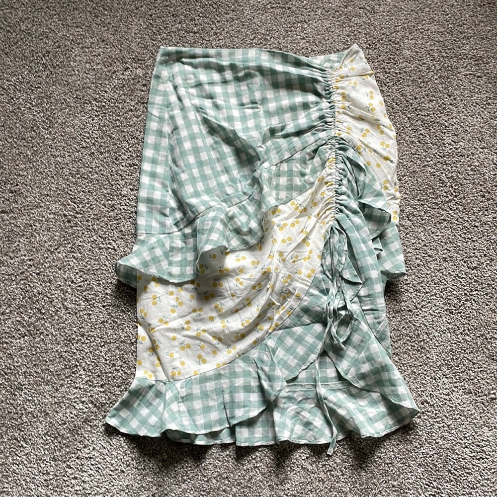 English Factory Size Medium Midi Skirt